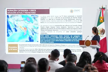 Huracán Erick se acerca a México: estas son las zonas más vulnerables