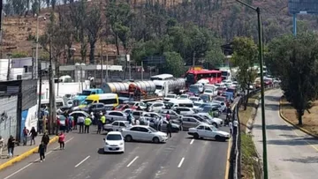Bloqueo de taxistas