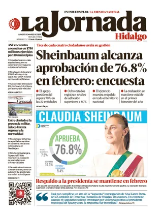 La Jornada Hidalgo | 02 de marzo de 2026