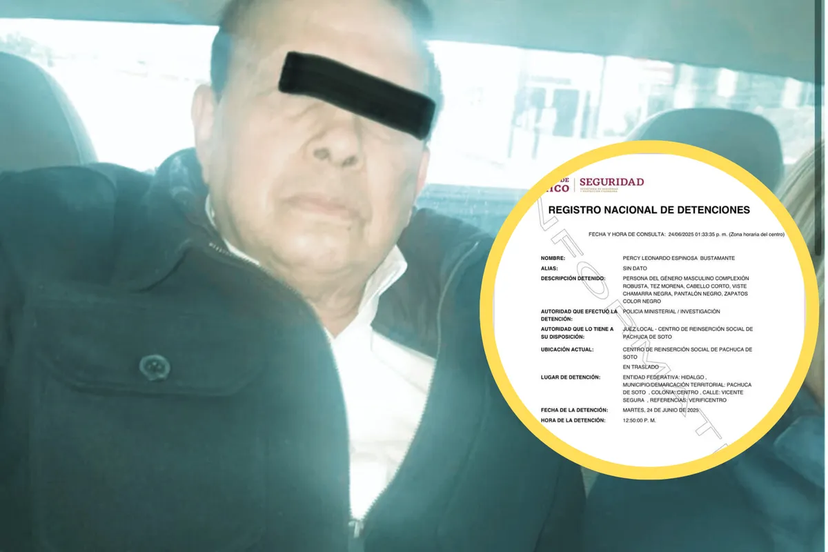 Cae Percy Espinosa, líder sindical de Pachuca: lo acusan de abuso sexual agravado