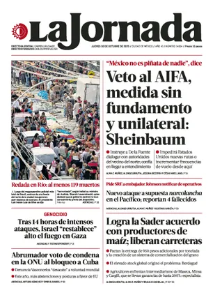 La Jornada | 30 de octubre de 2025
