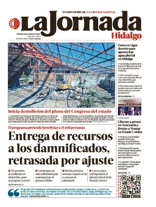 La Jornada Hidalgo | 09 de enero de 2026
