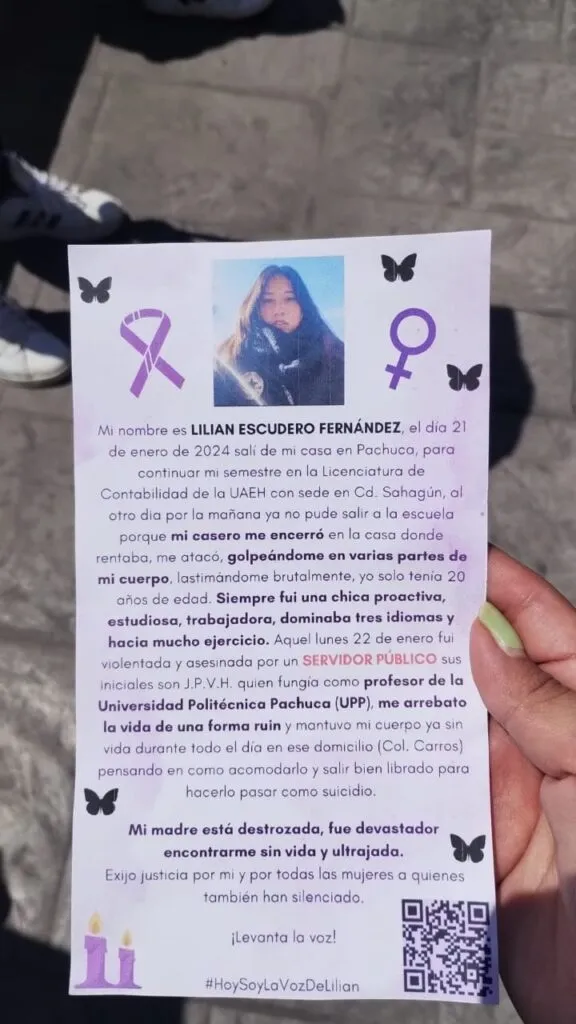 Madre de Lilian exige justicia por feminicidio de su hija en Hidalgo: fue atacada hasta la muerte por su casero