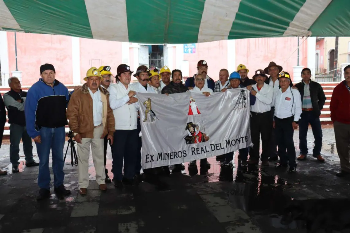 Real del Monte: celebran el Día del Minero; 500 años de actividad en Hidalgo