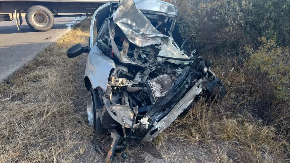 Accidente entre camión y chevy deja un muerto en Ajacuba