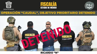 Autoridades detienen a Ricardo N, operador de tomas de agua clandestinas en Ecatepec. Esto podría frenar una de las actividades más lucrativas del grupo criminal.