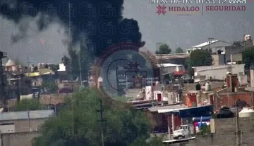 Movilización de emergencia en la Central de Abastos de Tezontepec tras el incendio de un local. Esto es lo que se sabe.