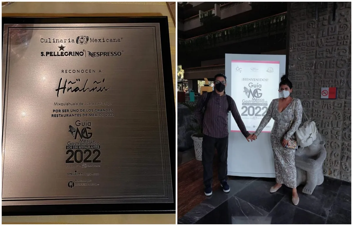 Reconocen a restaurante “Ñhãhñú” de Mixquiahuala entre los mejores de México