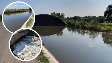 Crecida del río Tula tras lluvias intensas en Hidalgo.