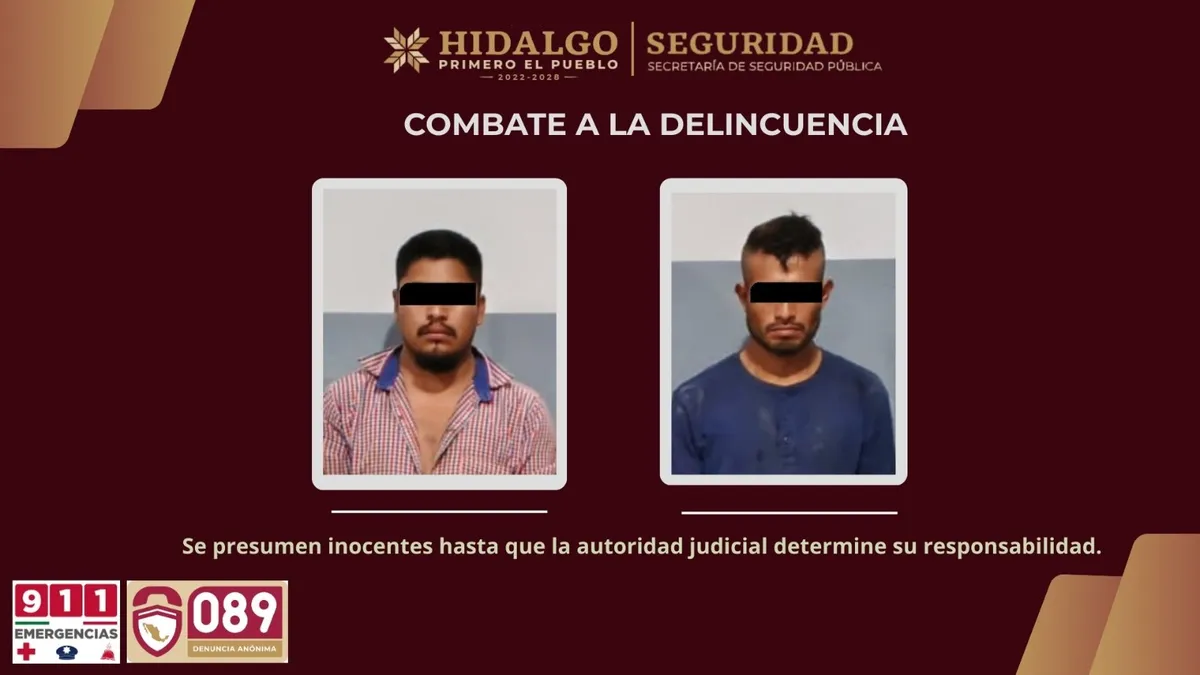 Detenidos por robo de autopartes en Huejutla