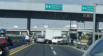 Cierran la carretera México-Pachuca por accidente