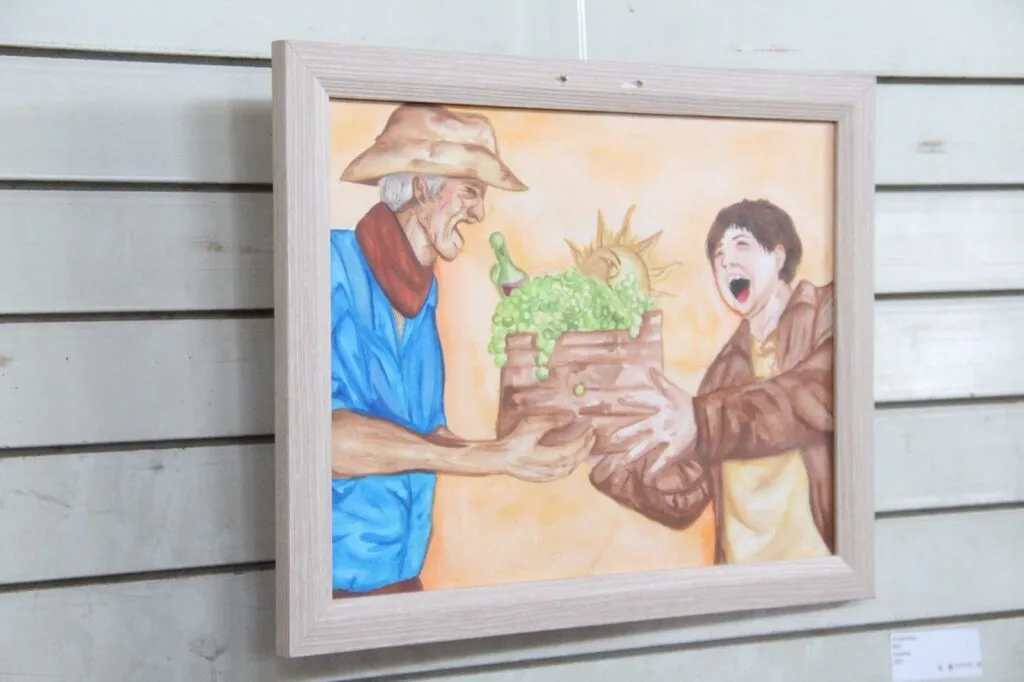 Ilustración, collage y pintura: “Suspiros de Malva” lleva arte contemporáneo al Mercado Primero de Mayo