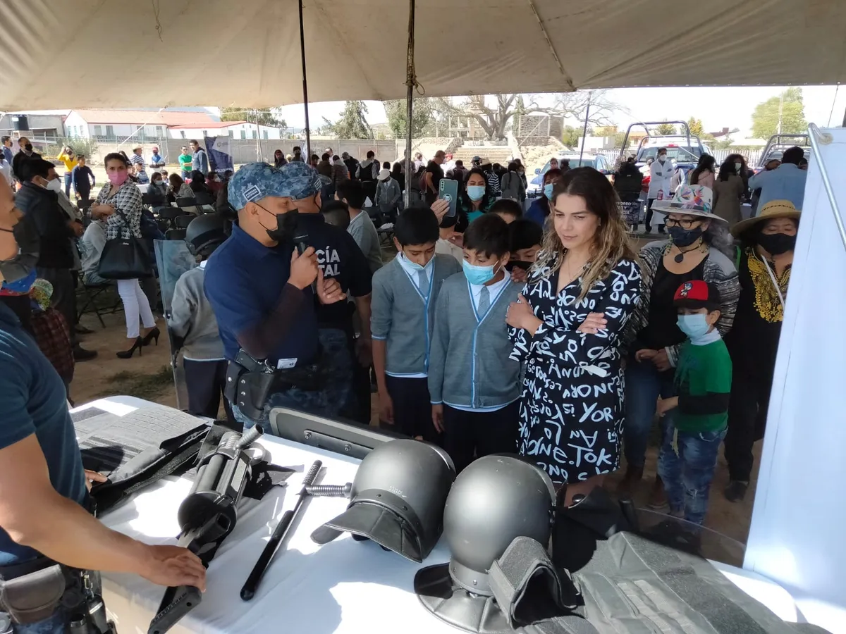 Tras jornada de seguridad en Santa Mónica, Epazoyucan, evidencían falta de vigilancia