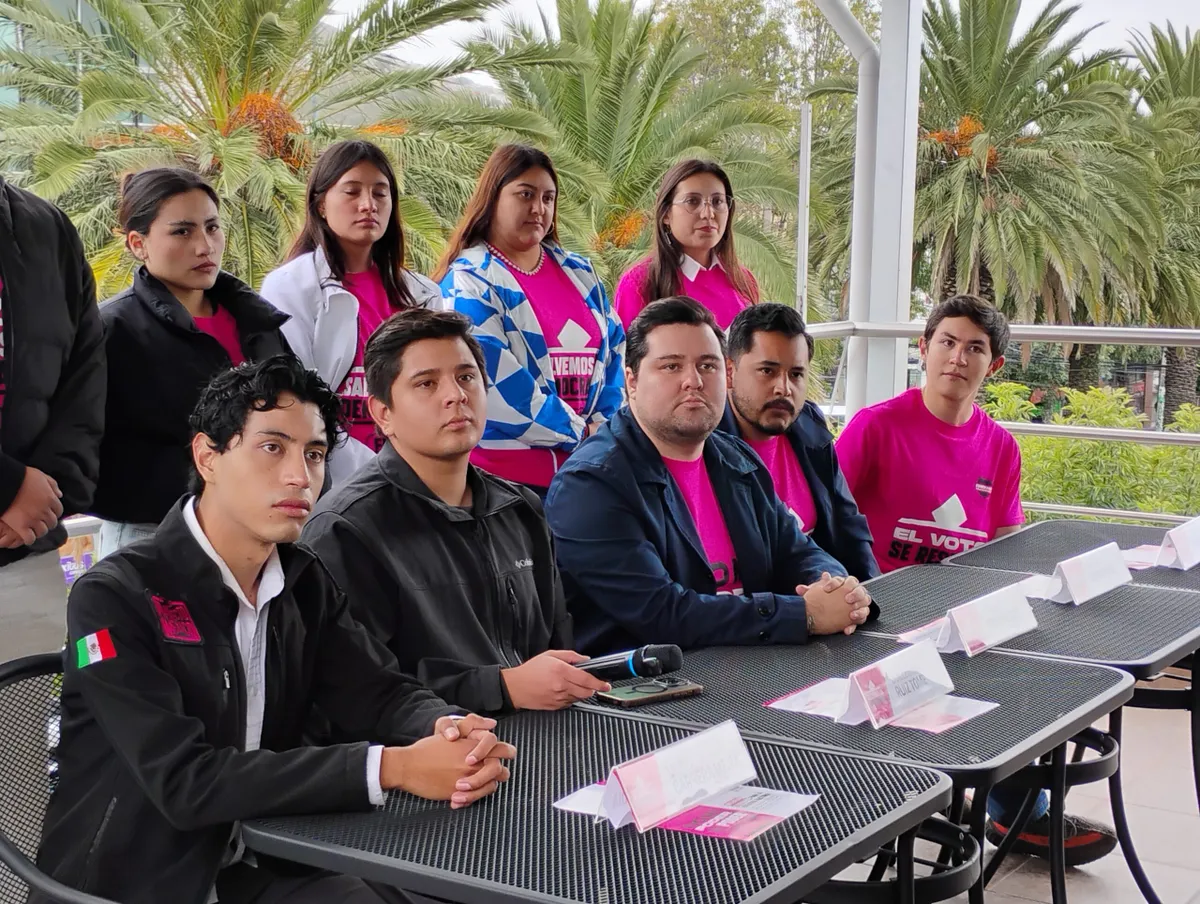 Jóvenes de Guardianes de la Democracia presentan su iniciativa