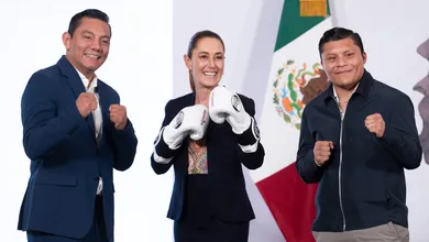 Guantes conmemorativos marcan el inicio del programa nacional Boxeando por la Paz.