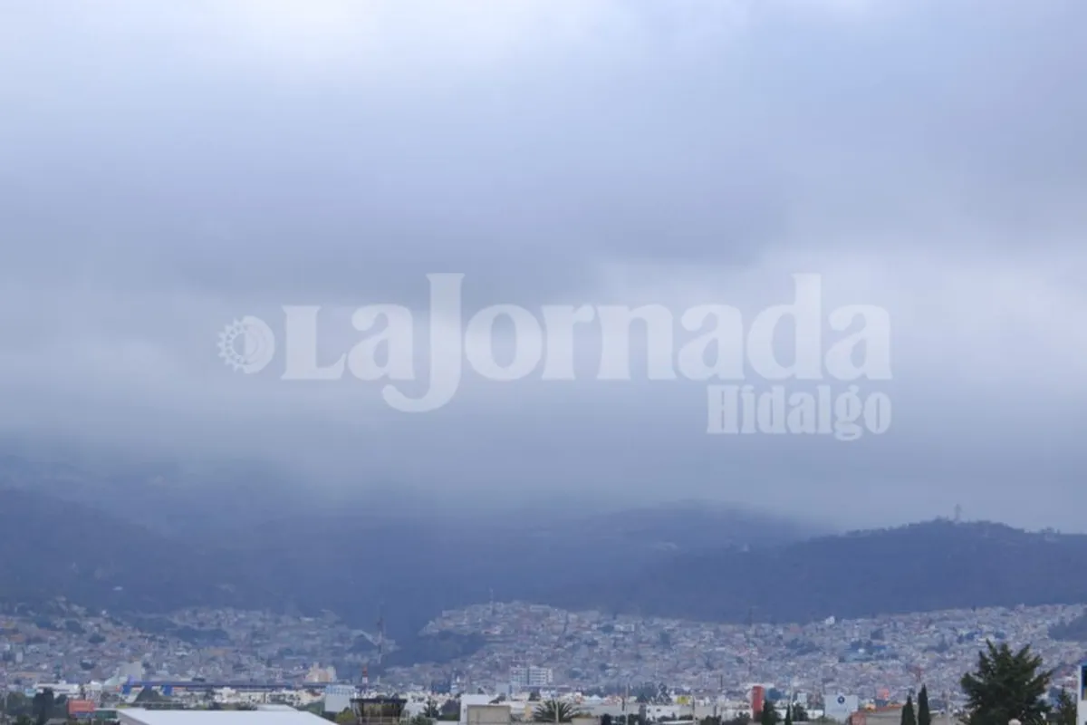 Abrígate, bajan temperaturas en Hidalgo
