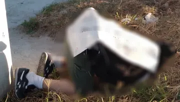 Hallan cadáver con mensaje en la carretera estatal Portezuelos-Palmillas