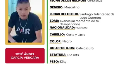Alerta Amber José Ángel García Vergara