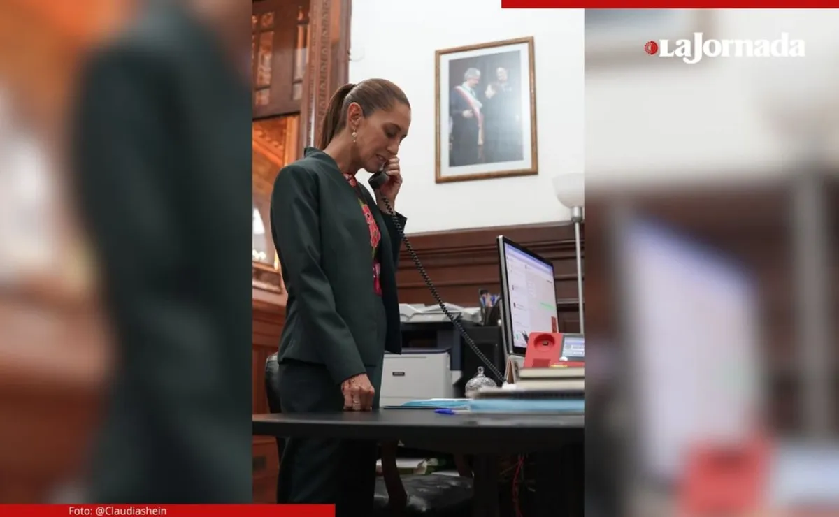 A pocas horas de su mensaje oficial, Sheinbaum comparte detalles de su trabajo en Palacio Nacional y su visión para el país.