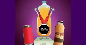 Jugos y aguas con más azúcar