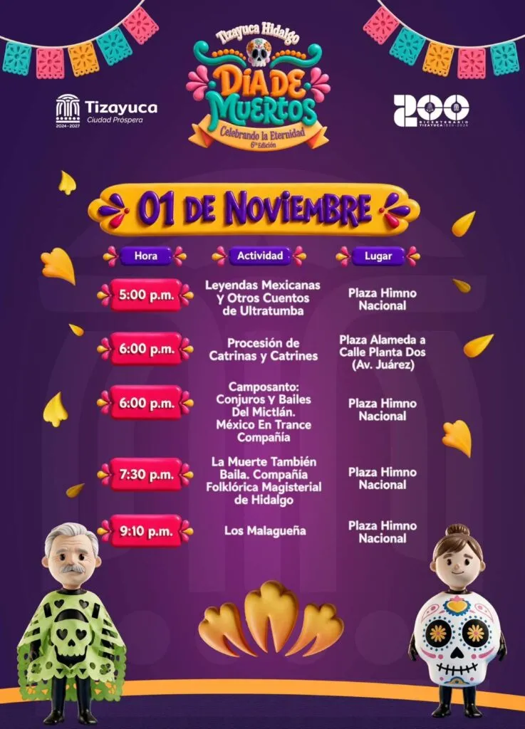 Tizayuca prepara la sexta edición de Celebrando la Eternidad 2026 por Día de Muertos