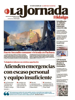 La Jornada Hidalgo | 18 de noviembre de 2025