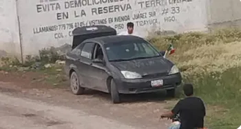 Captan a personas tirando basura en Tizayuca