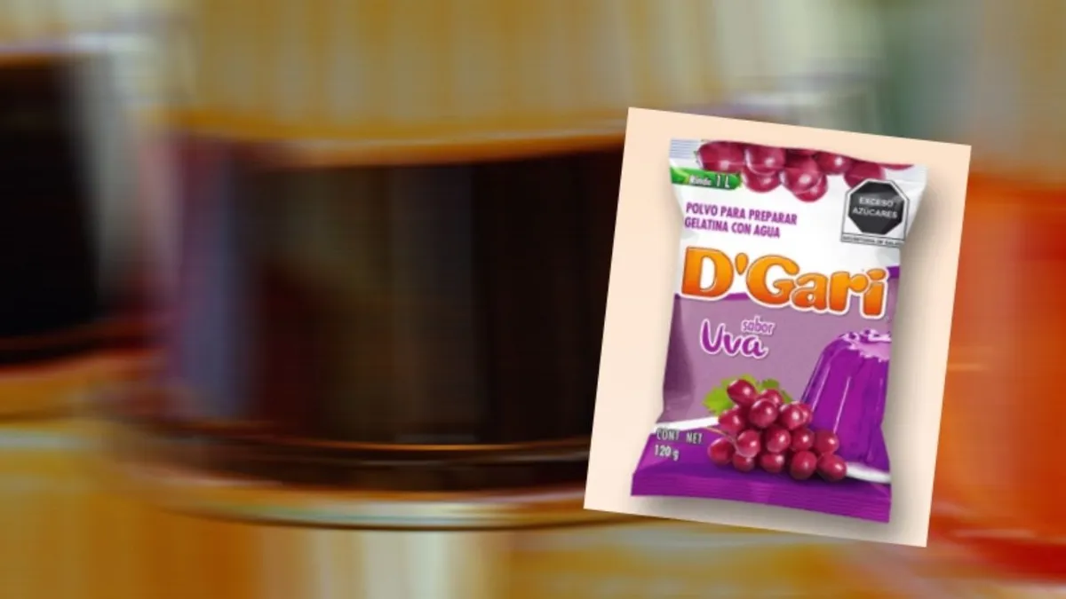 Gelatina D’Gari sabor uva bajo la lupa de la Revista del Consumidor