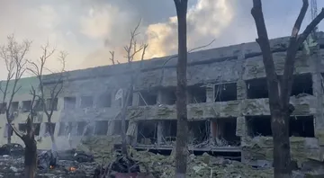 Rusia ataca hospital pediátrico en Ucrania