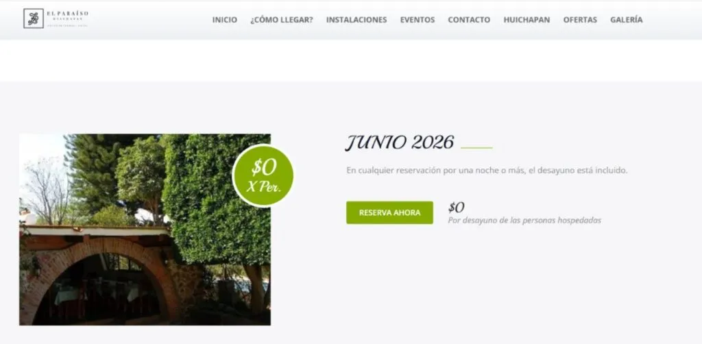 VIDEO | Balneario en Hidalgo con aguas termales donde puedes hospedarte con desayuno incluido y nadar de noche