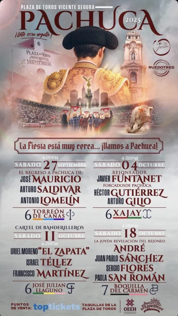Fiesta Brava en la Monumental Vicente Segura: Corridas y toreros confirmados