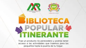 Biblioteca Itinerante visitará El Cerrito, en Mineral de la Reforma