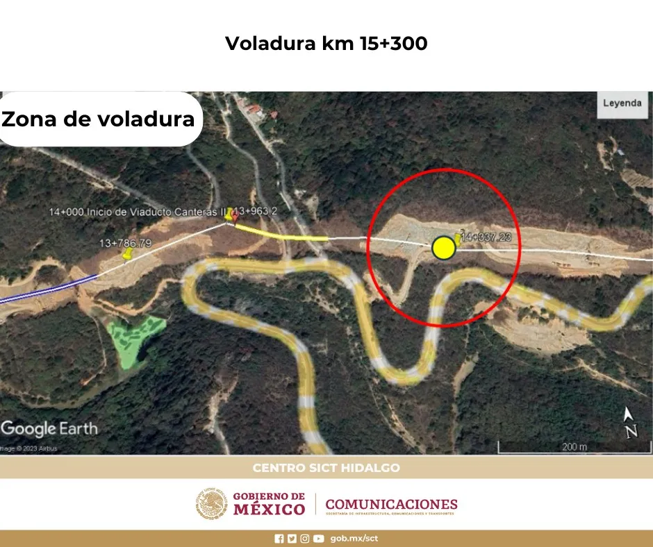 ¡Alerta Vial! Cierran la carretera Pachuca-Huejutla