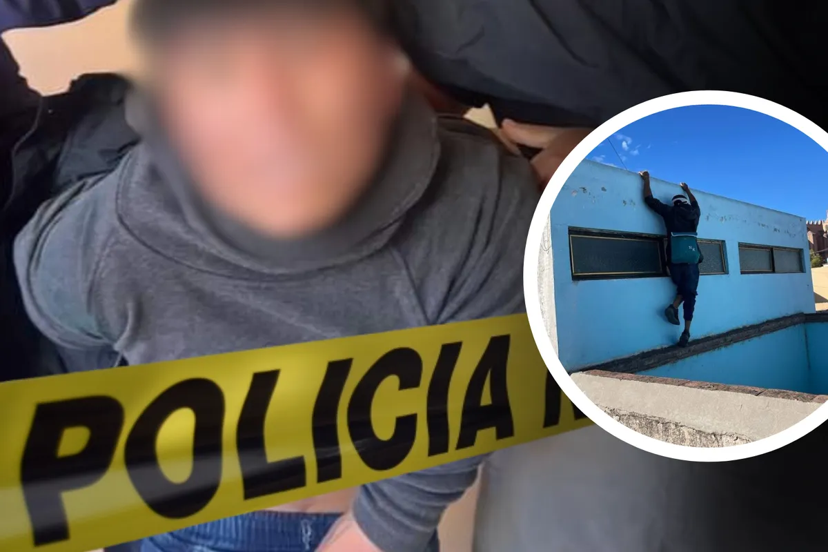 Detienen a presunto ladrón en Ixmiquilpan: intentó escapar por las azoteas