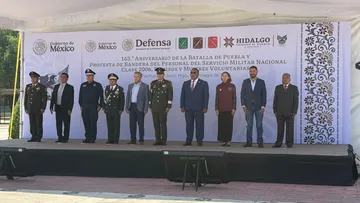 Conmemoran el 163 Aniversario de la Batalla de Puebla