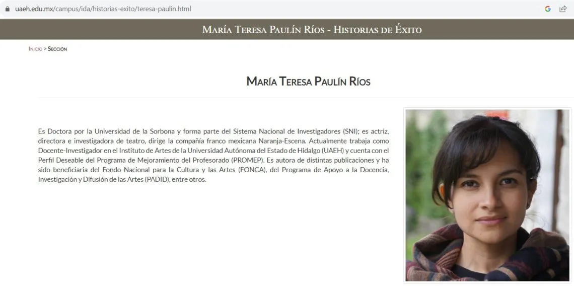 Paro UAEH: ¿Quién es María Teresa Paulín y por qué quieren su renuncia?