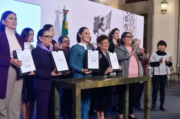 La Presidenta Claudia Sheinbaum presenta Reformas para proteger y ampliar los derechos de las mujeres