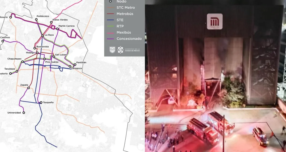 Dan a conocer alternativas de transporte tras cierre de seis línea del Metro CDMX