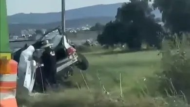 Accidente en la Pachuca-Sahagún