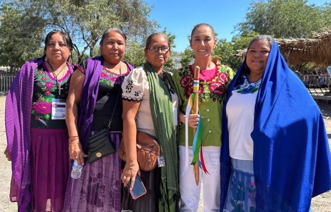 El perdón engrandece a las naciones y a las personas: Claudia Sheinbaum