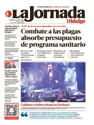 La Jornada Hidalgo | 24 de mayo de 2026