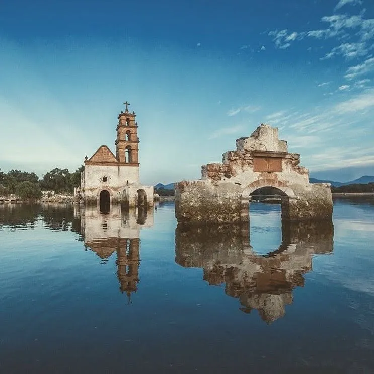 El templo bajo el agua de Hidalgo que puedes visitar a 2 horas de Pachuca
