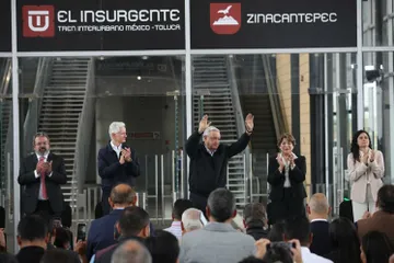 AMLO inaugura el Tren Interurbano México-Toluca