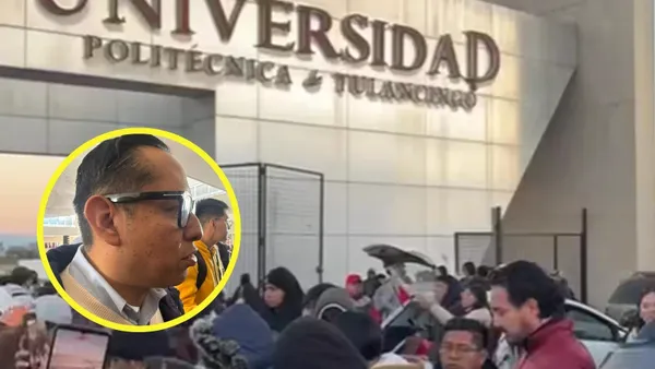 Autoridades educativas hablaron sobre la protesta de la Universidad Politécnica de Tulancingo