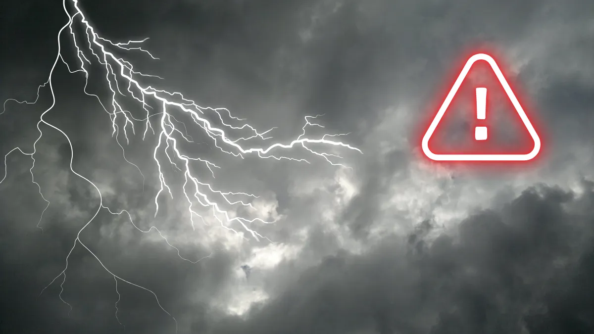 La tormenta del siglo llega con nubes negras y fuertes lluvias a más de 12 municipios tras la ola de calor en Colombia.