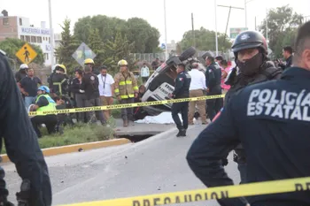 Accidente vial en Bulevar Minero