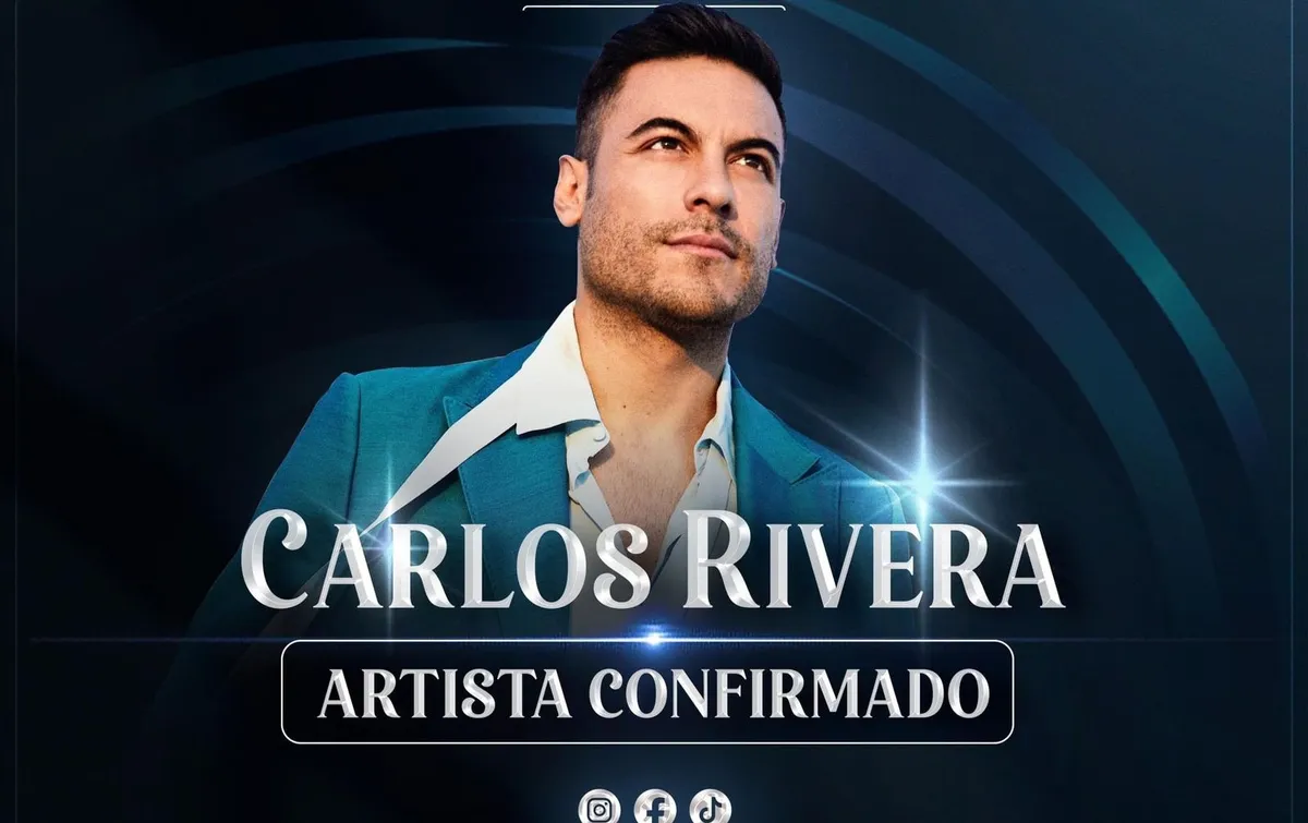 Palenque Pachuca 2023: Carlos Rivera segundo artista confirmado
