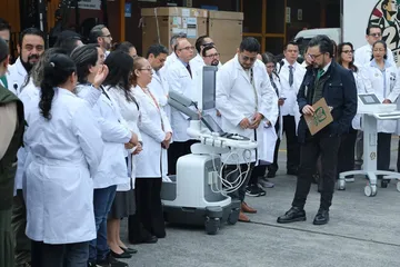 IMSS enviará equipo médico a hospitales de Hidalgo; anuncia entrega de ultrasonidos y monitores