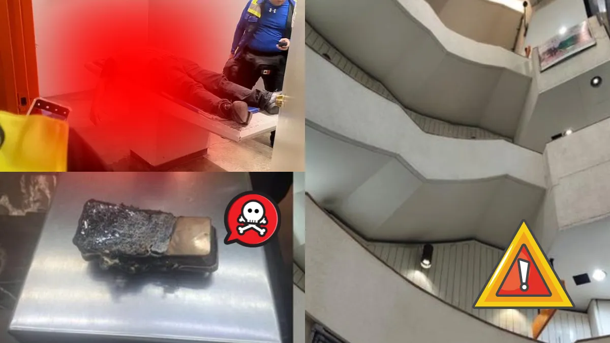 Un usuario del Metro murió en la estación Camarones de la Línea 7 luego de que presuntamente le explotó el celular y cayó desde una altura de 30 metros.