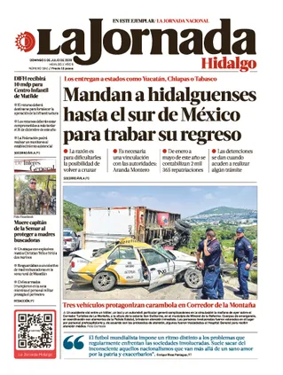 La Jornada Hidalgo | 05 de julio de 2026